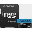  - ADATA  AUSDX128GUICL10A1-RA1 MicroSDXC Class 10 UHS-I A1 100/25 MB/s (SD адаптер)